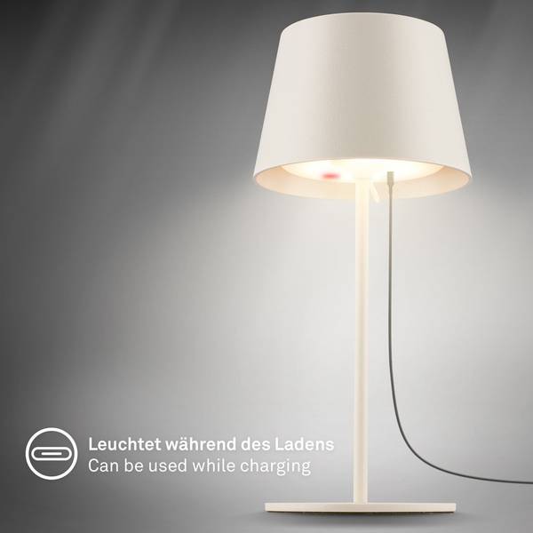 Tischlampe Nivo Weiß