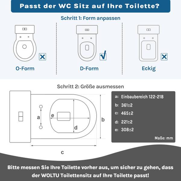 Wc Sitz Luke Weiß - Kunststoff - 37 x 5 x 47 cm