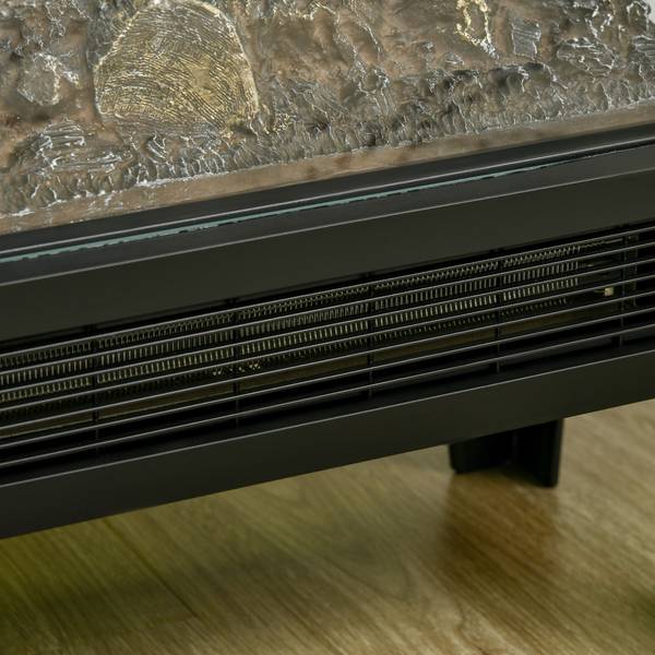 Elektrokamin 820-301V90BK Schwarz - Stahl - 20 x 62 x 41 cm