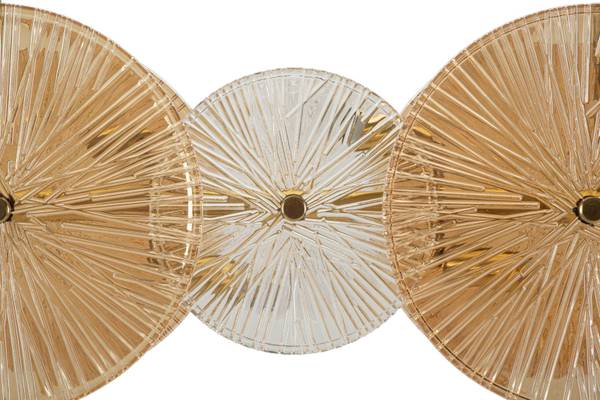 Kroonluchter Osaka goud - metaal - 100 x 28 x 23 cm