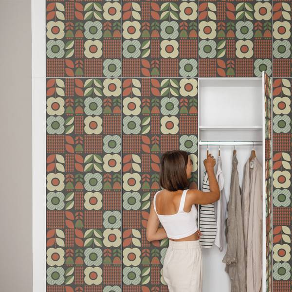 Meubelfolie ETHNOFLOR 50 x 100 cm