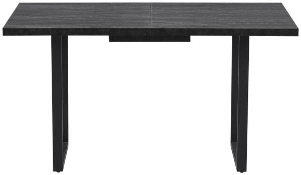 Ausziehtisch NILS 2 Grau - Holzwerkstoff - Metall - 85 x 76 x 180 cm
