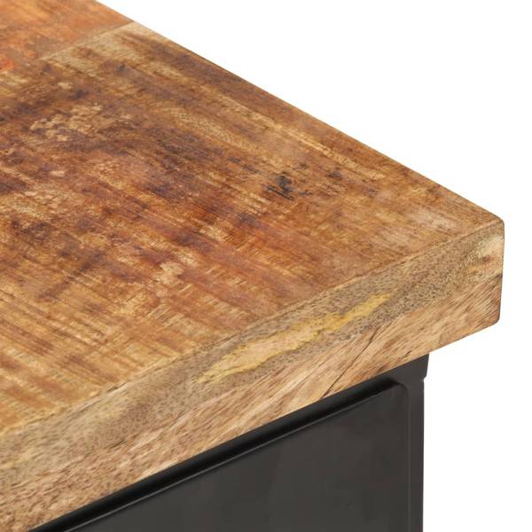 Nachttisch DE594 Braun - Massivholz - 40 x 52 x 30 cm