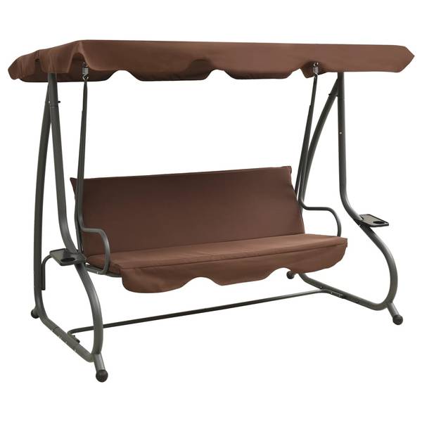 Banc de balançoire 3006430 Marron - Polyester - 232 x 170 x 125 cm