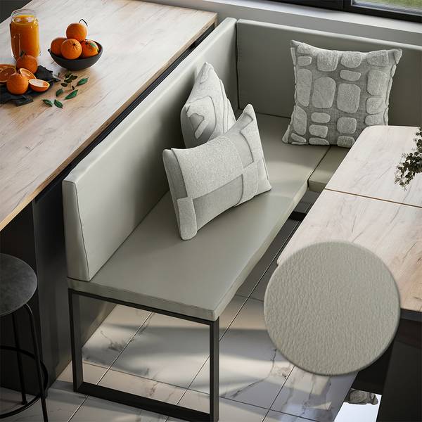 Esszimmer-Eckbank Ravon 58498 Kaschmir - 150 x 150 cm