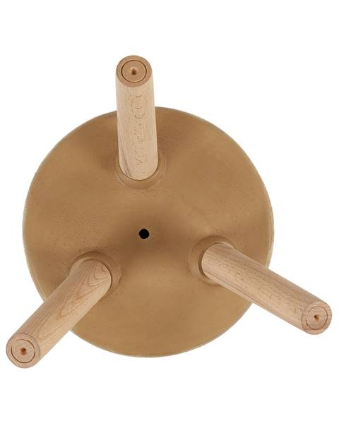 Plantenbak voor buiten CYRTOMIUM beige - bruin - bamboe - 27 x 42 x 27 cm