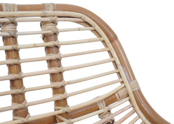 Esszimmerstuhl P17 (6er-Set) Braun - Cremeweiß