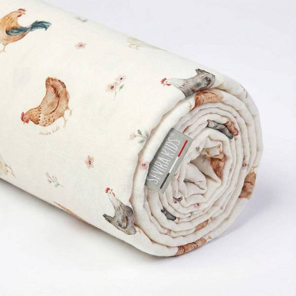 Spannbettlaken Gallina 90 x 190 cm