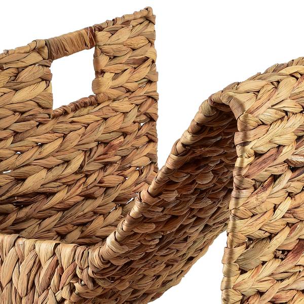 Zeitungsständer AMPARO Beige - Naturfaser - 31 x 31 x 31 cm