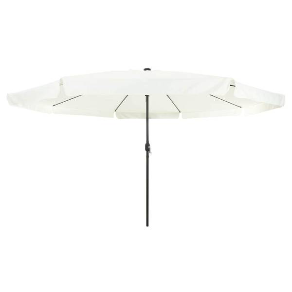 Parasol de terrasse 3045512 Marron - Métal - 393 x 249 x 393 cm