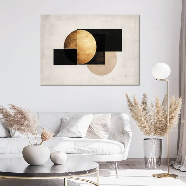 Tableau déco Géométrie 100 x 70 cm