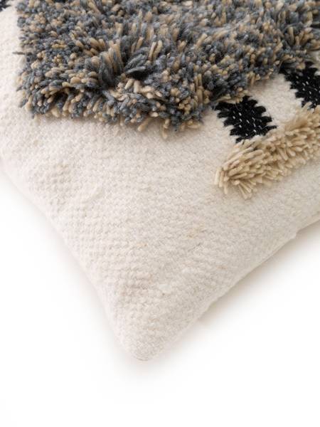 Housse de coussin Shawn Gris