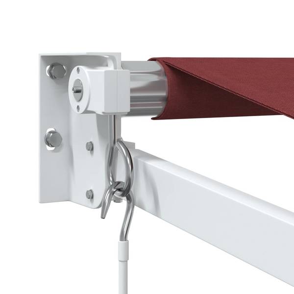 Einziehbare Markise 3028286-1 Burgunderrot - 300 x 450 cm