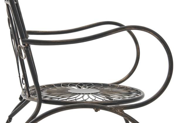Gartenstuhl Sheela 2er Set Bronze