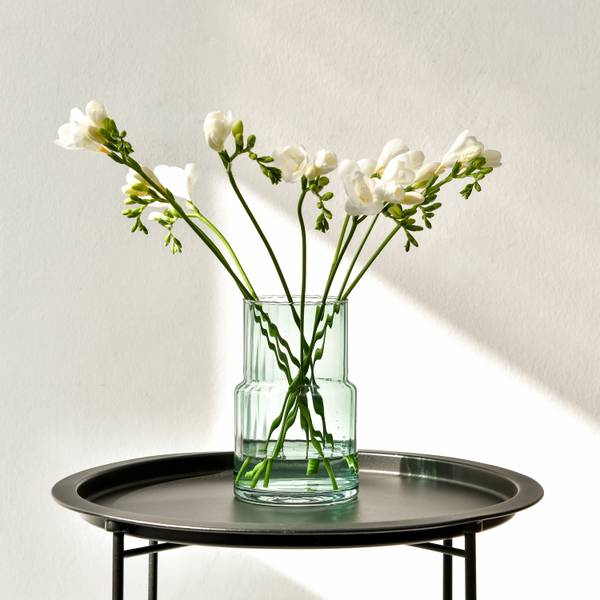 Minze Vase Synergy (Set 1) Grün - Klarglas - 13 x 20 x 13 cm