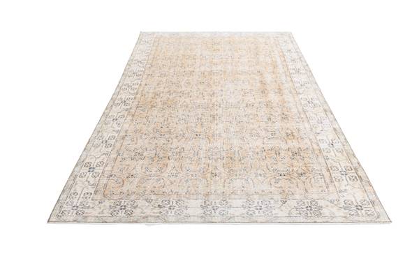 Vloerkleed Ultra Vintage CCCXLVI oranje - wol - 180 x 1 x 287 cm