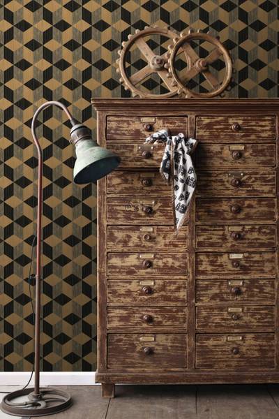 Tapete 158918 Braun - Fleece - 50 x 900 x 900 cm