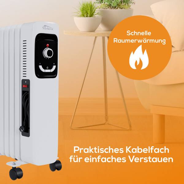 Ölradiator TT-OR 211 Weiß