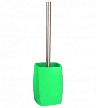 WC-Bürste Wave Green Grün - Kunststoff - 8 x 37 x 8 cm