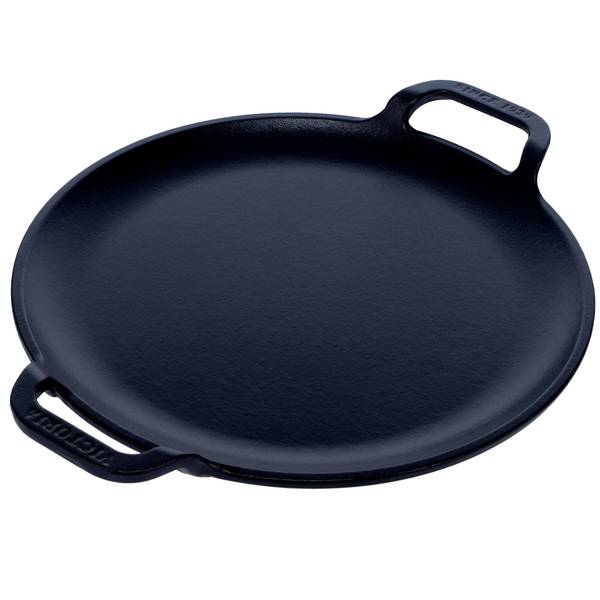 Grillplatte VIC-31800 Schwarz - Gusseisen - 25 x 1 x 25 cm