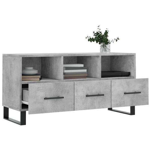 TV-Schrank 3030506 Grau - Eisen - 102 x 50 x 36 cm