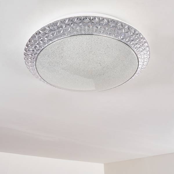 Deckenleuchte Venice Weiß - Metall - 60 x 30 x 60 cm