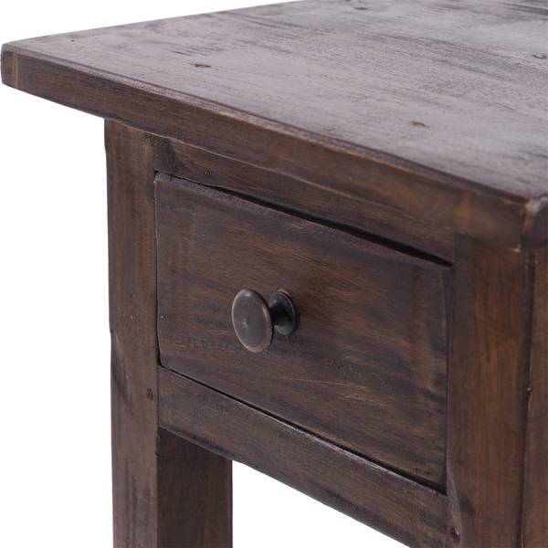 Telefontisch DRAWER 65 Dunkelbraun