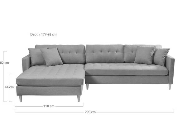 Canapé chaises longues Marino Deluxe Beige