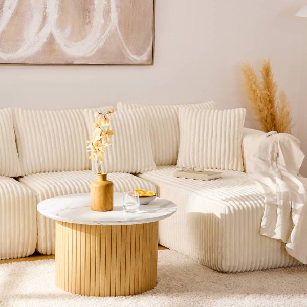 Couchtisch HOMELYA Holzwerkstoff - 70 x 40 x 70 cm