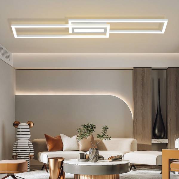 LED Deckenleuchte Garcia Weiß