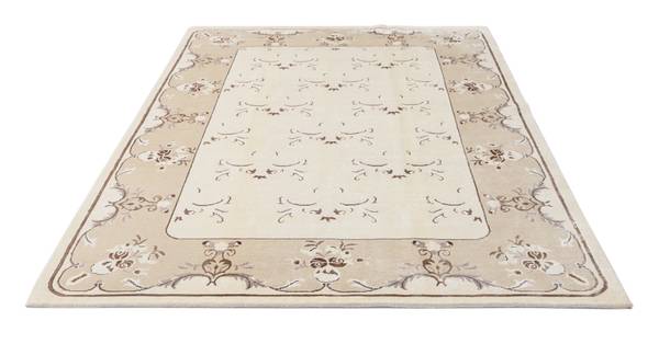 Tapis Darya CX Beige - Laine - 175 x 1 x 246 cm