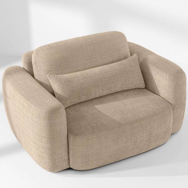 Einzelsessel ELOSA Beige - Chenille