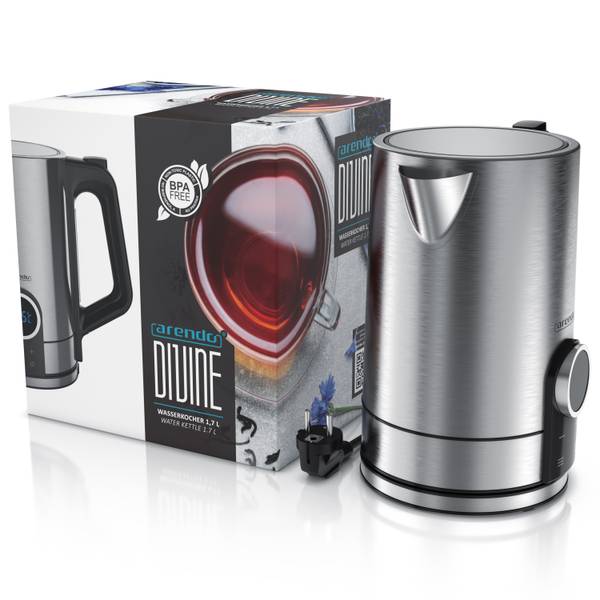 Wasserkocher GE-1943 Silber - Metall - 25 x 24 x 16 cm