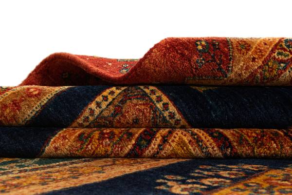 Teppich Kashkuli XXXIV Braun - Wolle - 148 x 1 x 190 cm