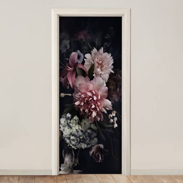 FOTOTAPETE TÜR Blumen 75 x 205 cm