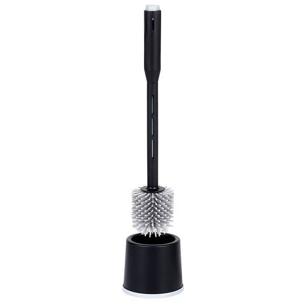 Toilettenbürste 71158 Schwarz - Kunststoff - 11 x 11 x 41 cm