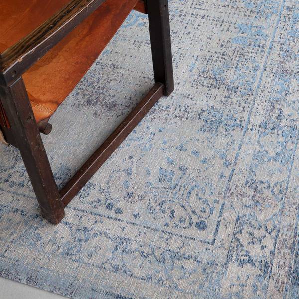 Flachgewebter Teppich Medallion 80 x 150 cm