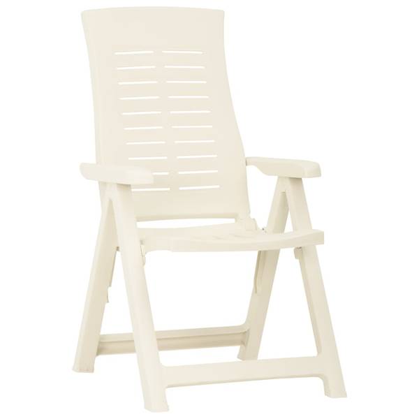 Chaise de jardin 3006046 (lot de 2) Blanc