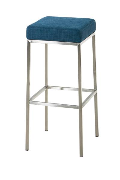 Barkruk Montreal 85 blauw - zilver