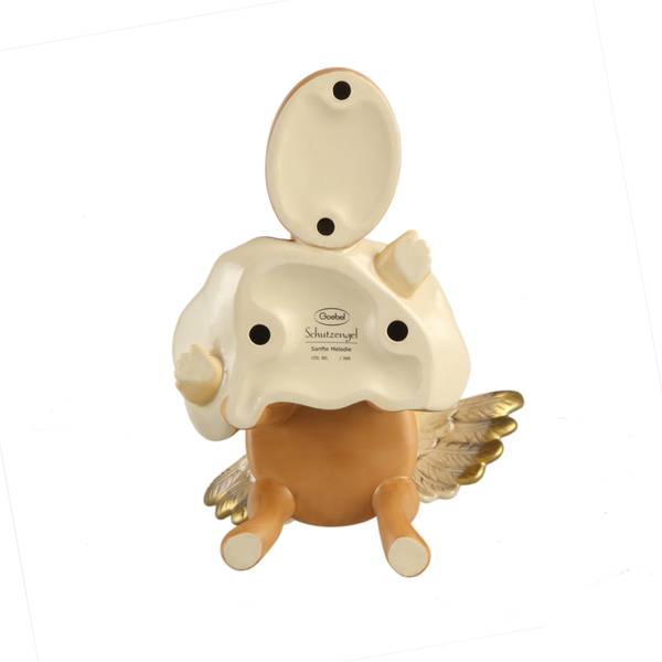 Engel Sanfte Melodie Beige - Porzellan - 27 x 36 x 35 cm