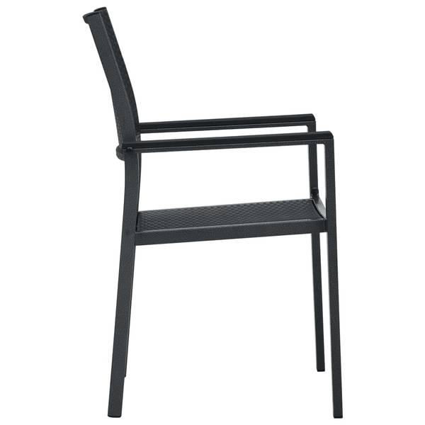 Salle à manger 3013401-3 (lot de 7) Noir - Nombre de pièces dans le lot : 7