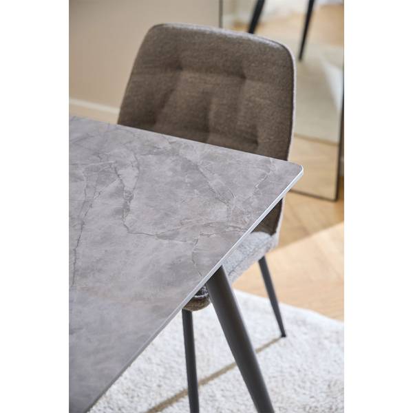 Eettafel Wicklow grijs