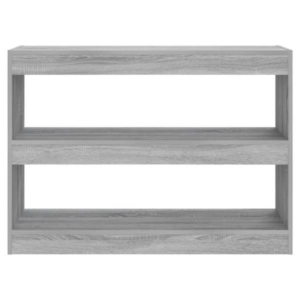Bücherregal D7077 Grau - Holzwerkstoff - 30 x 72 x 100 cm