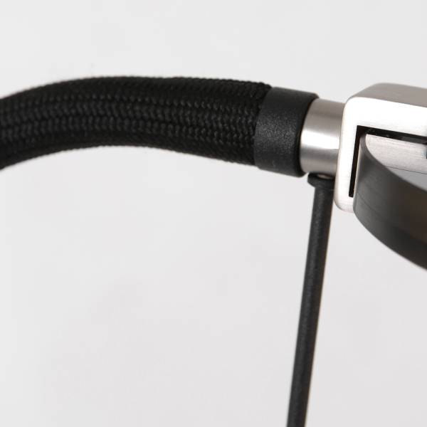 Stehlampen Turound Schwarz - Metall - 50 x 187 x 27 cm