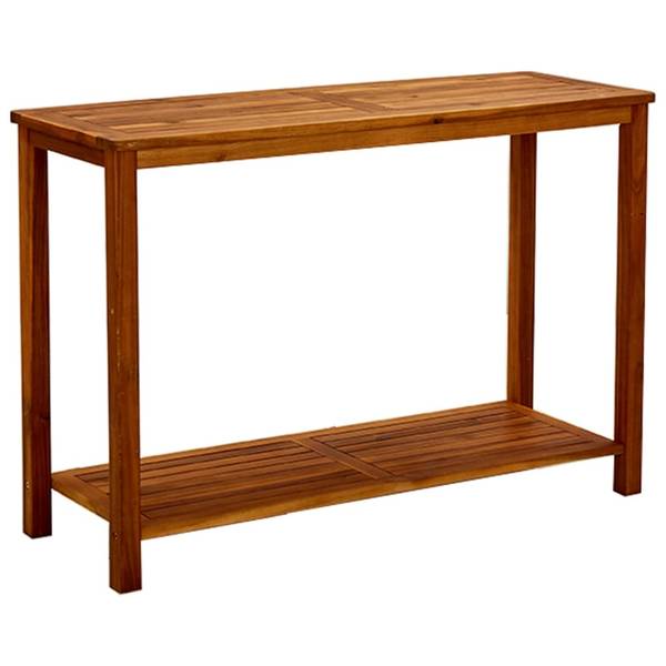 Garten Konsolentisch XT897 Braun - Massivholz - 40 x 75 x 110 cm