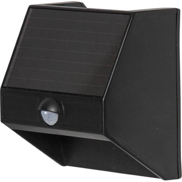 Aussenleuchte mit Sensor Wally Schwarz - ABS - Acrylglas - 11 x 11 x 6 cm