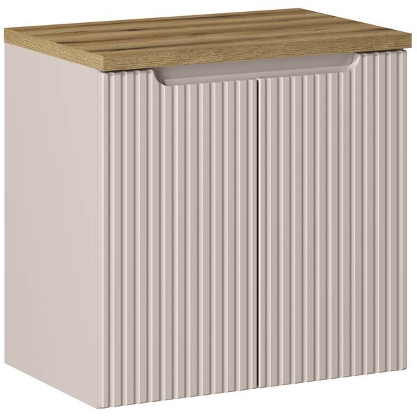 Unterschrank NEWPORT-56-73 Beige - Holzwerkstoff - 60 x 57 x 39 cm
