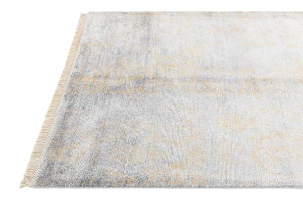 Tapis Darya DCLXXIII Gris - Laine - 130 x 1 x 193 cm