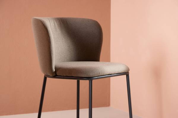 Polsterstühle Edina (2er-Set) Braun