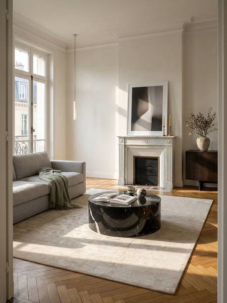 Couchtisch BAEZA Schwarz - Holzwerkstoff - 60 x 30 x 60 cm